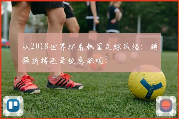 从2018世界杯看韩国足球风格：顽强拼搏还是故意犯规？